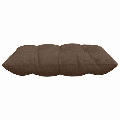 Cuscini per Seduta 4 pcs Marrone 40 x 40 x 6 cm Tessuto | homemem39