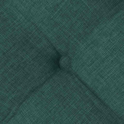 Cuscini per Seduta 4 pcs Verde Scuro 40 x 40 x 6 cm Tessuto
