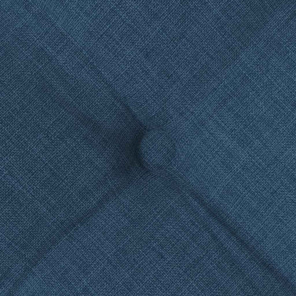 Cuscini per Seduta 4 pcs Blu 40 x 40 x 6 cm Tessuto | homemem39