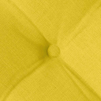 Cuscini per Seduta 4 pcs Giallo Chiaro 40 x 40 x 6 cm Tessuto | homemem39