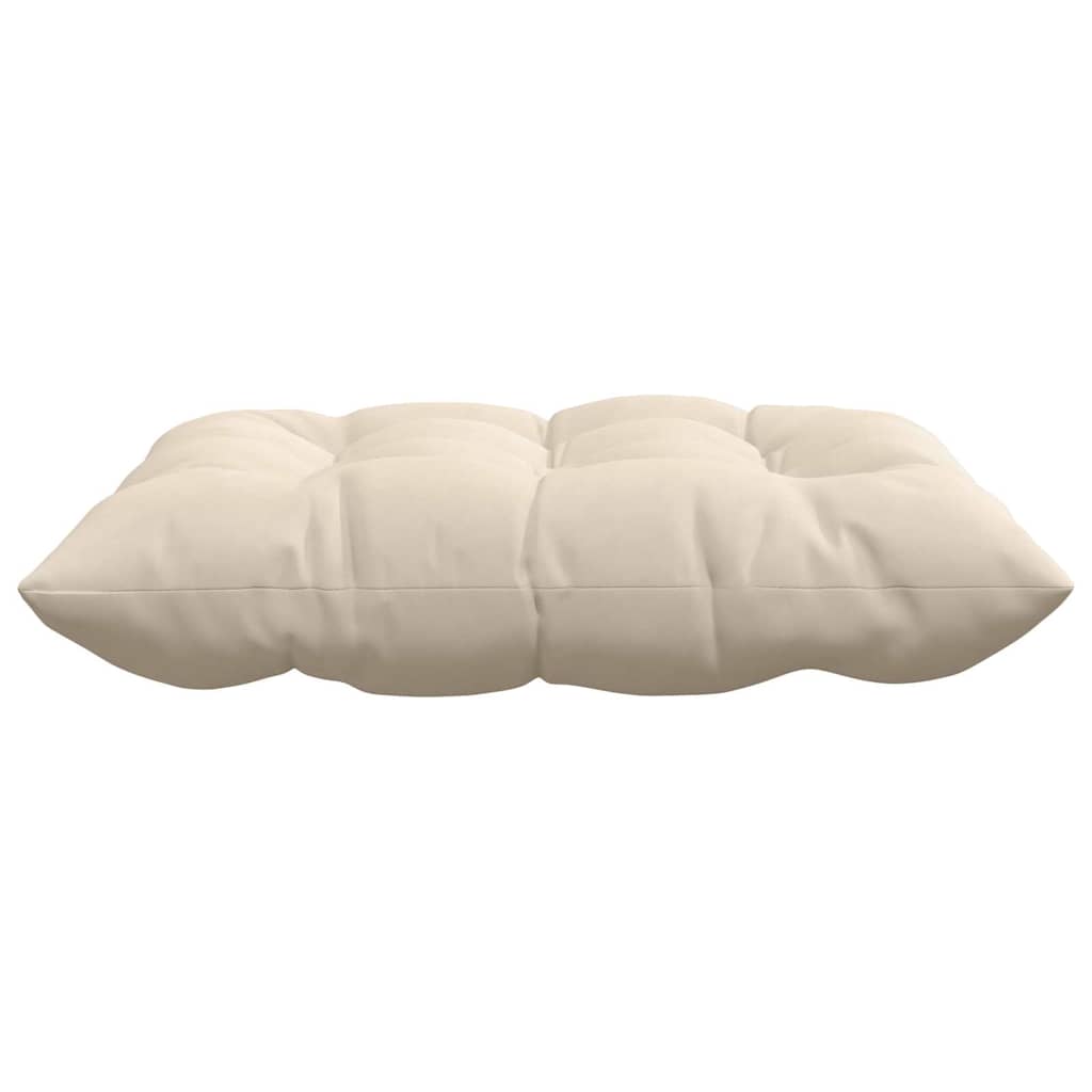 Cuscini per Seduta 4 pcs Beige 40 x 40 x 6 cm Microfibra | homemem39