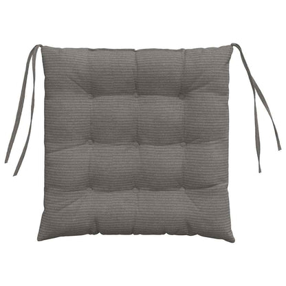 Cuscini per Seduta 4 pcs Grigio chiaro 40 x 40 x 6 cm