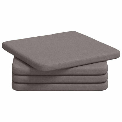 Cuscini per Seduta 4 pcs Talpa 40 x 40 x 3 cm Tessuto | homemem39