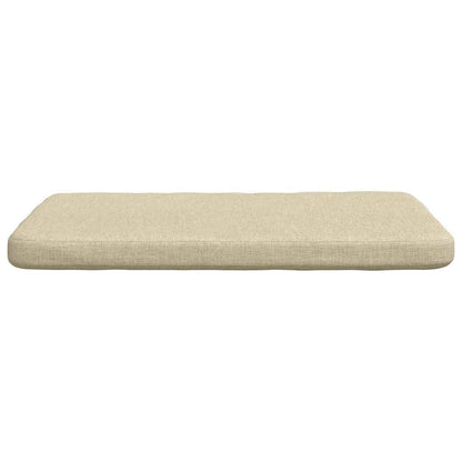 Cuscini per Seduta 4 pcs Crema 40 x 40 x 3 cm Tessuto