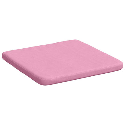 Cuscini per Seduta 4 pcs Rosa 40 x 40 x 3 cm Tessuto