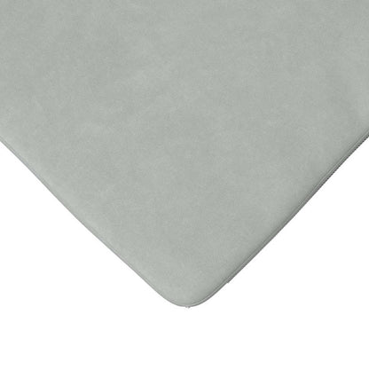 Cuscini per Seduta 4 pcs Grigio chiaro 40 x 40 x 3 cm Velluto | homemem39
