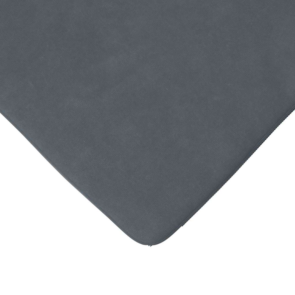 Cuscini per Seduta 4 pcs Grigio scuro 40 x 40 x 3 cm Velluto | homemem39