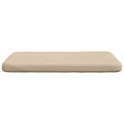 Cuscini per Seduta 4 pcs Crema 40 x 40 x 3 cm