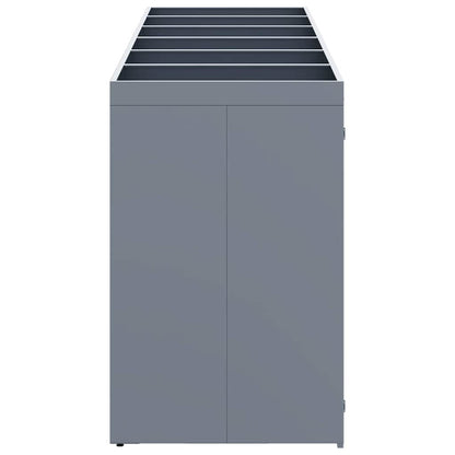 Contenitore per Rifiuti per 6 Bidoni Grigio chiaro