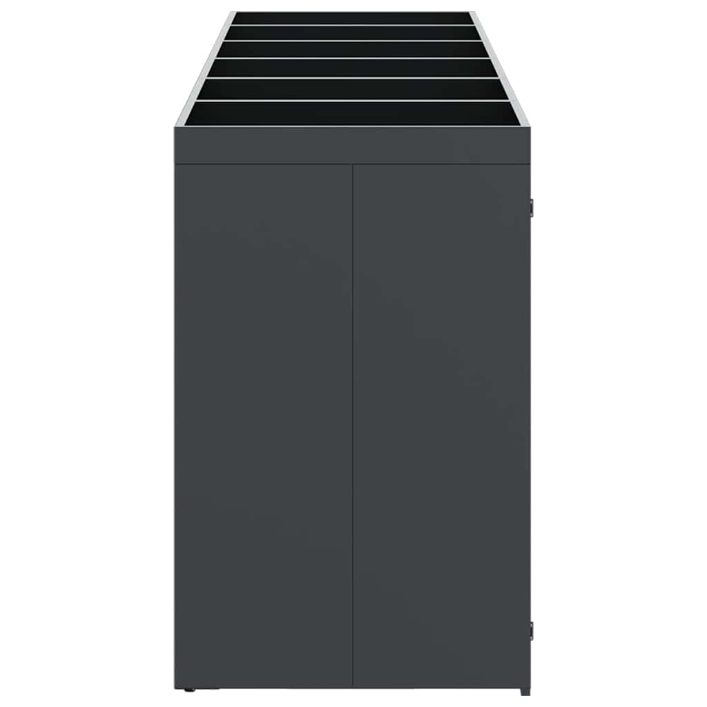 Contenitore per Rifiuti per 3 Bidoni Antracite