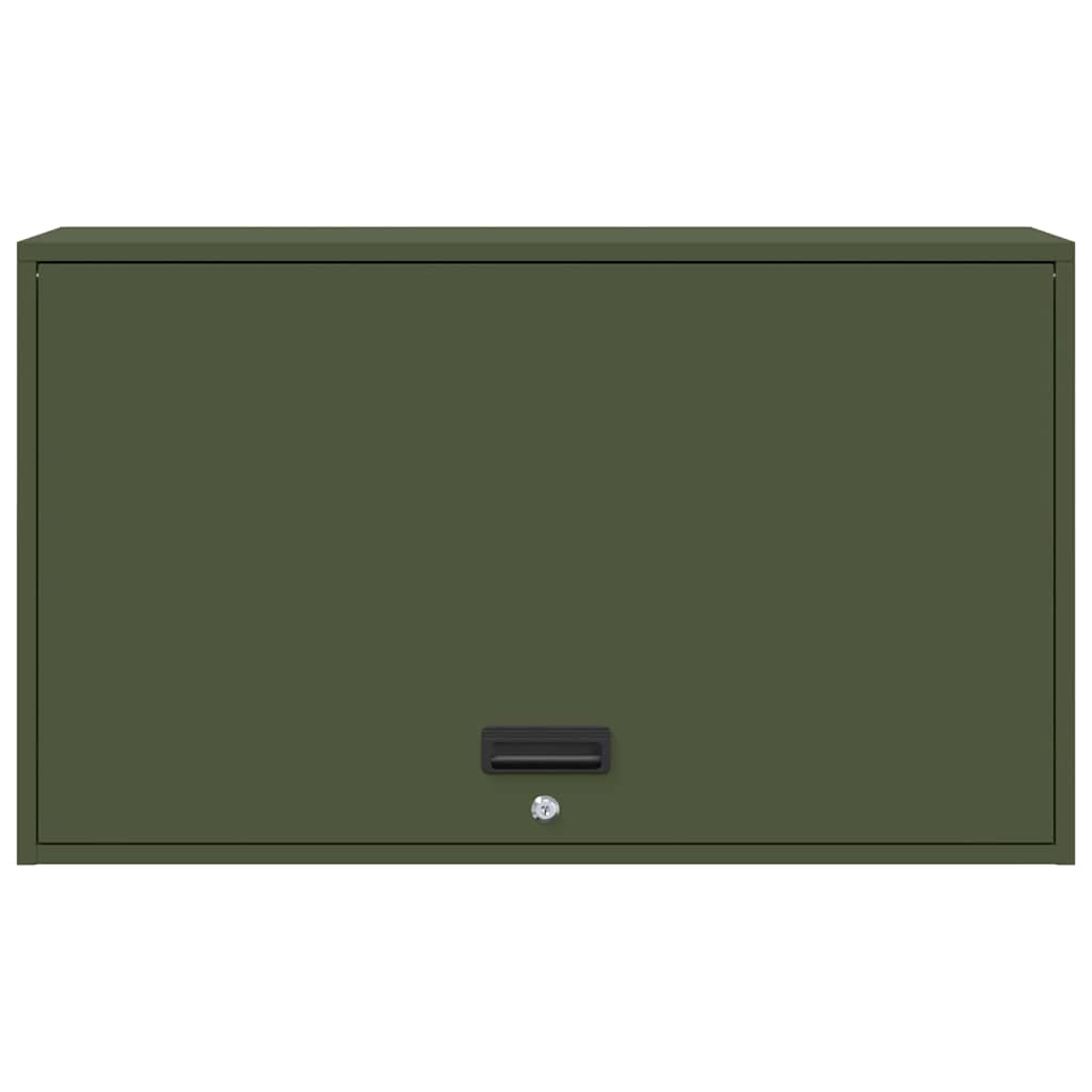 Armadio a muro per garage Oliver verde 90 x 40 x 53 cm | homemem39