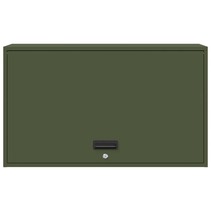 Armadio a muro per garage Oliver verde 90 x 40 x 53 cm