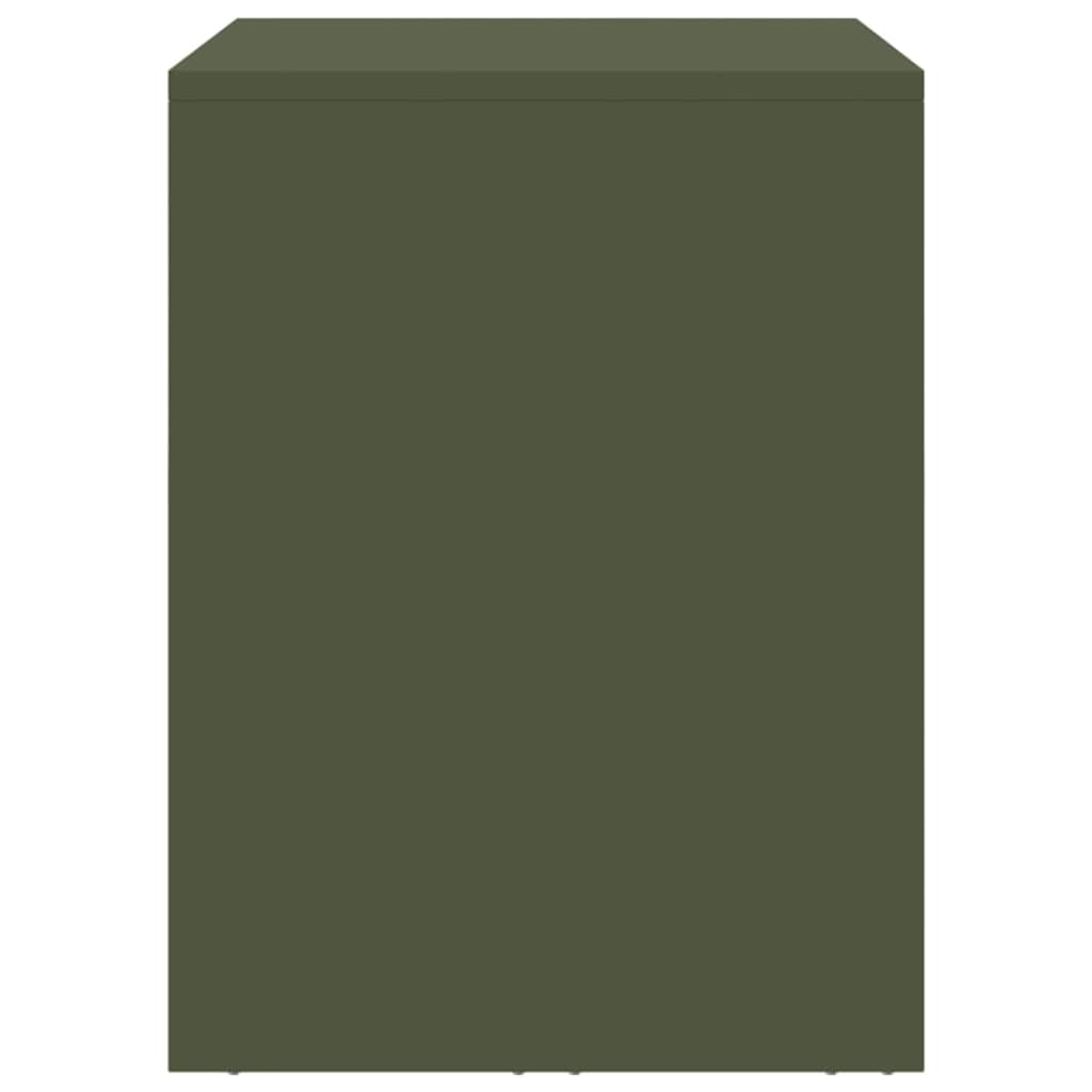 Armadio a muro per garage Oliver verde 90 x 40 x 53 cm | homemem39