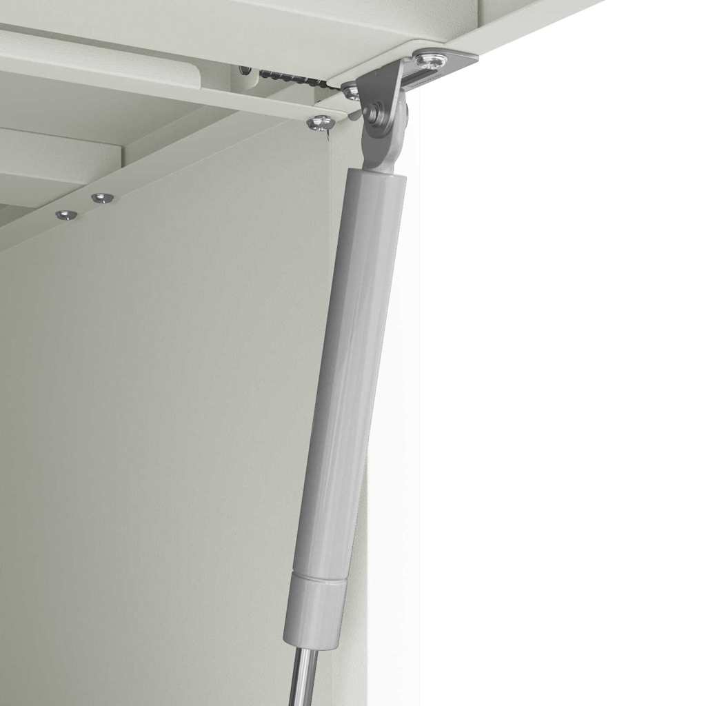 Armadio a muro per garage Bianco 80 x 40 x 53 cm | homemem39