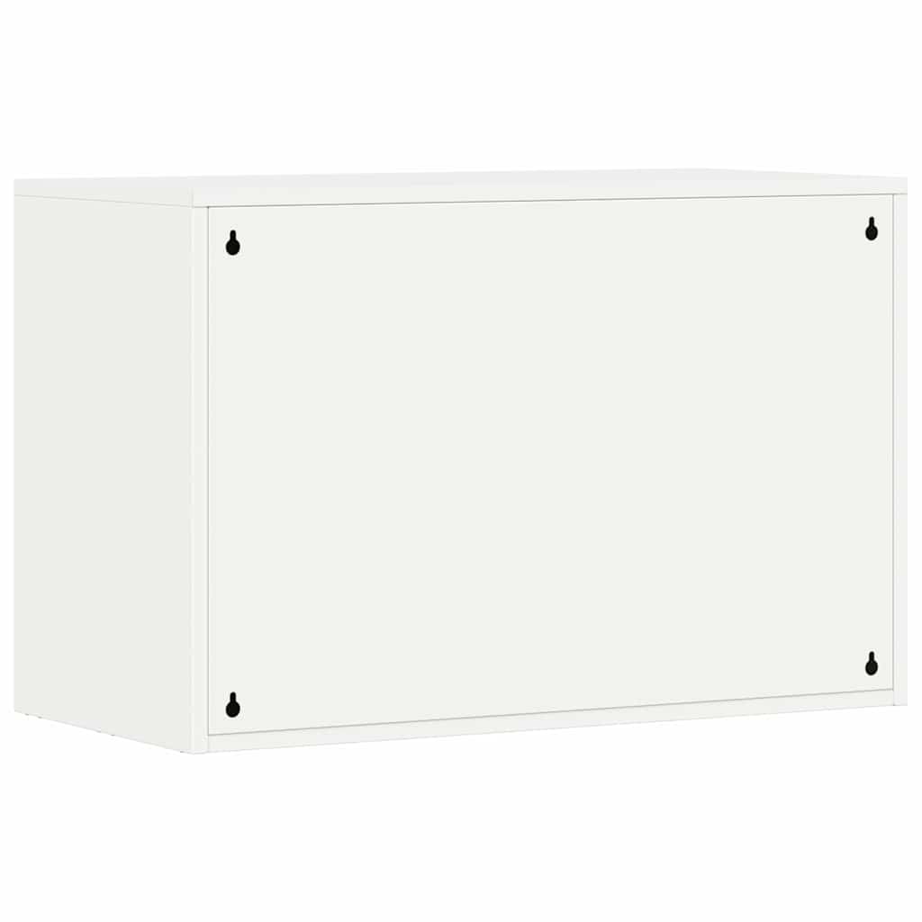 Armadio a muro per garage Bianco 80 x 40 x 53 cm | homemem39