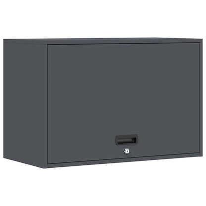 Armadio a muro per garage Antracite 80 x 40 x 53 cm | homemem39