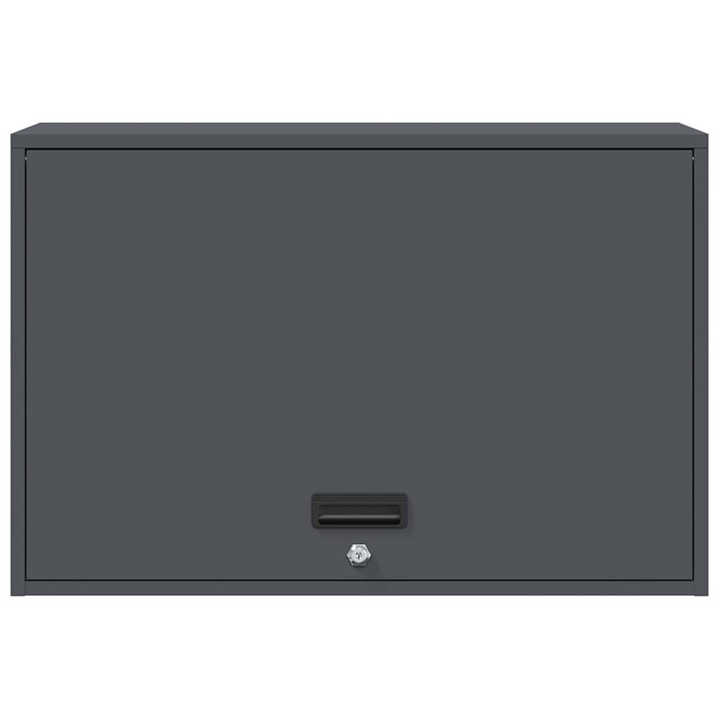 Armadio a muro per garage Antracite 80 x 40 x 53 cm | homemem39