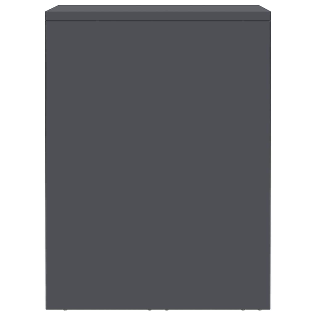 Armadio a muro per garage Antracite 80 x 40 x 53 cm | homemem39