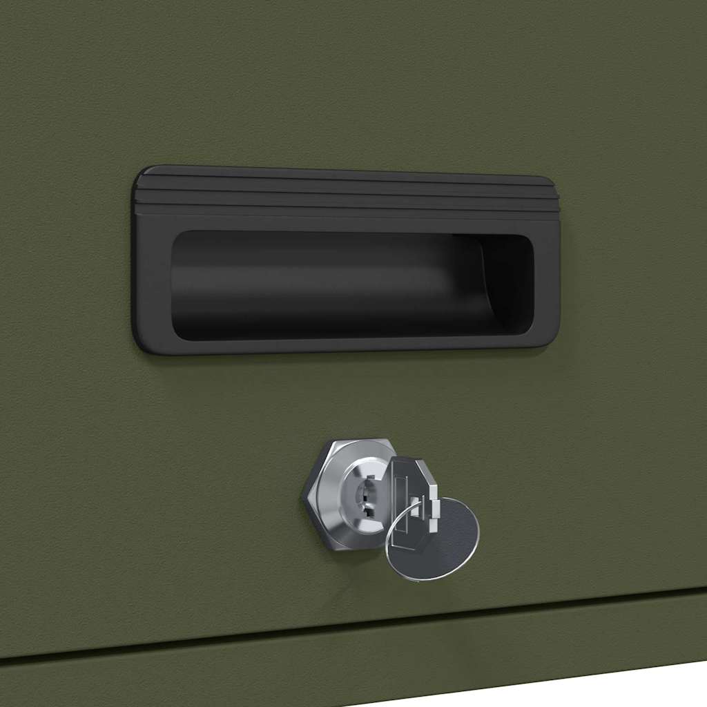 Armadio a muro per garage Oliver verde 80 x 40 x 53 cm