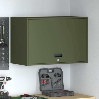 Armadio a muro per garage Oliver verde 80 x 40 x 53 cm