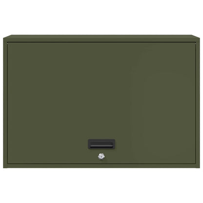 Armadio a muro per garage Oliver verde 80 x 40 x 53 cm | homemem39