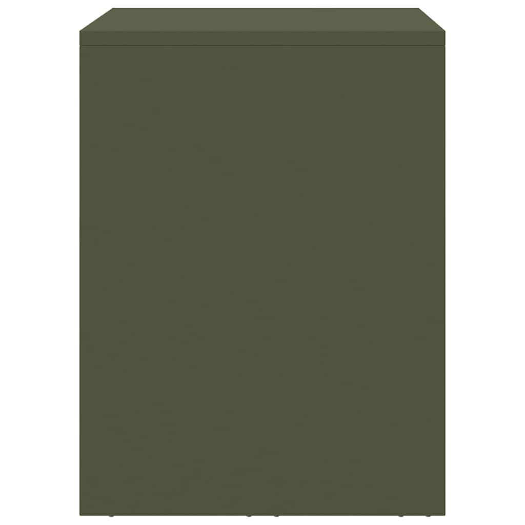 Armadio a muro per garage Oliver verde 80 x 40 x 53 cm | homemem39