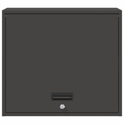 Armadio a muro per garage Nero 60 x 40 x 53 cm | homemem39