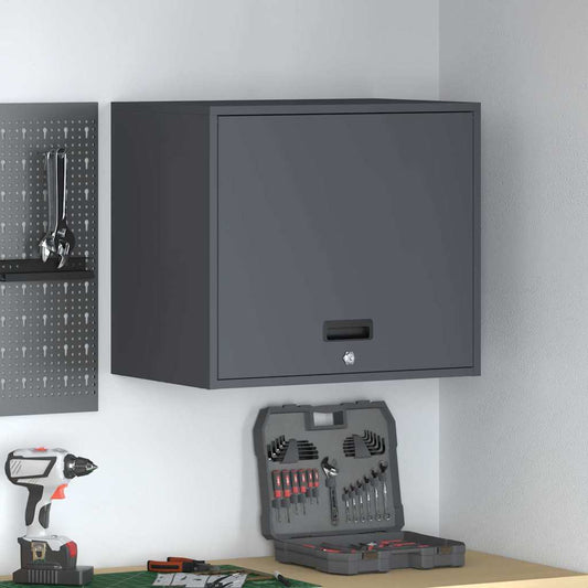 Armadio a muro per garage Antracite 60 x 40 x 53 cm | homemem39