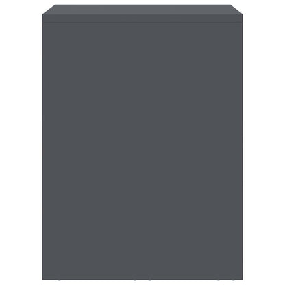 Armadio a muro per garage Antracite 60 x 40 x 53 cm | homemem39