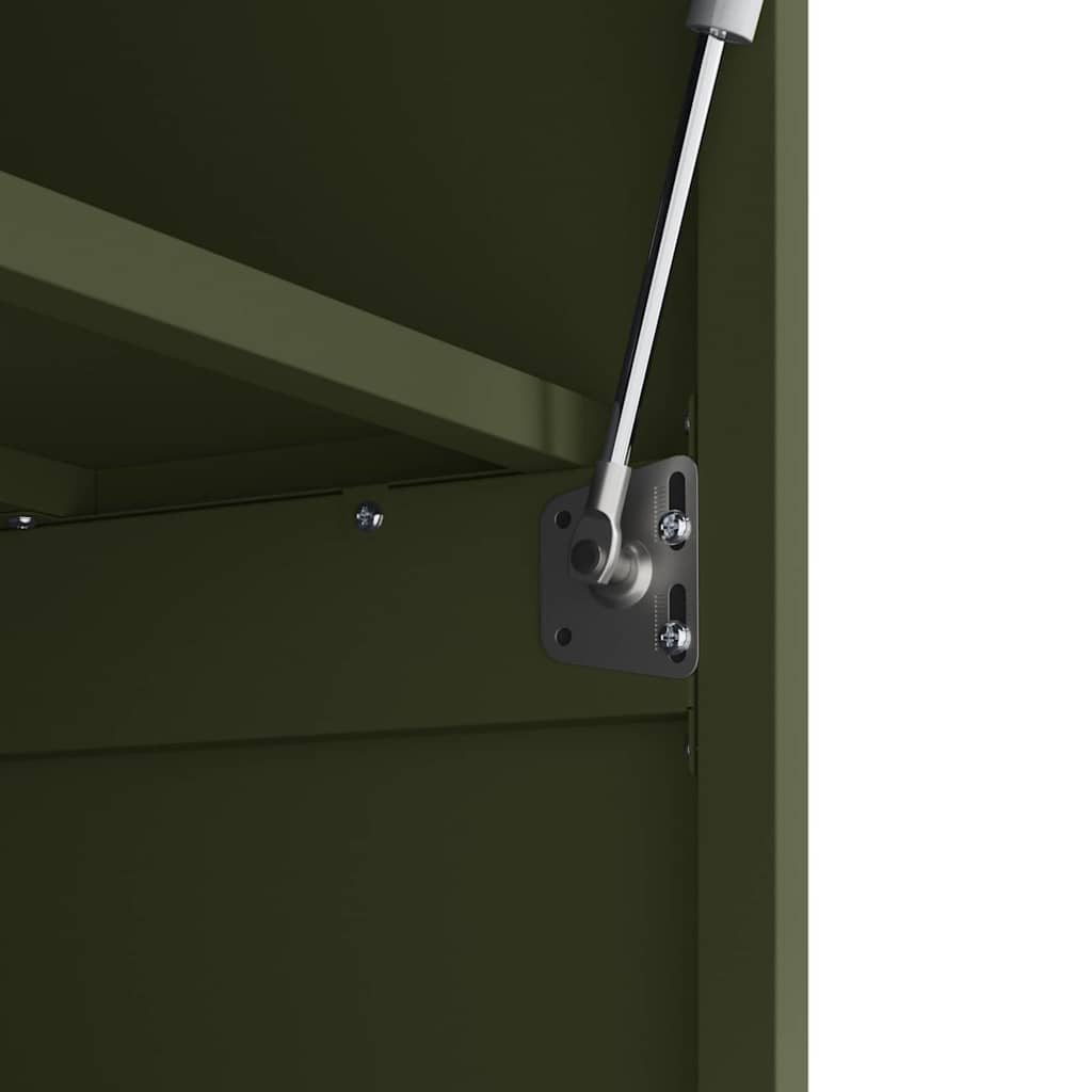 Armadio a muro per garage Oliver verde 60 x 40 x 53 cm | homemem39