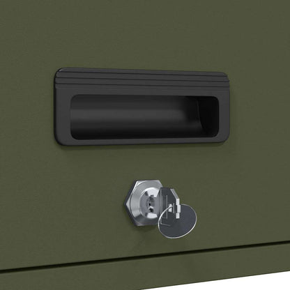 Armadio a muro per garage Oliver verde 60 x 40 x 53 cm