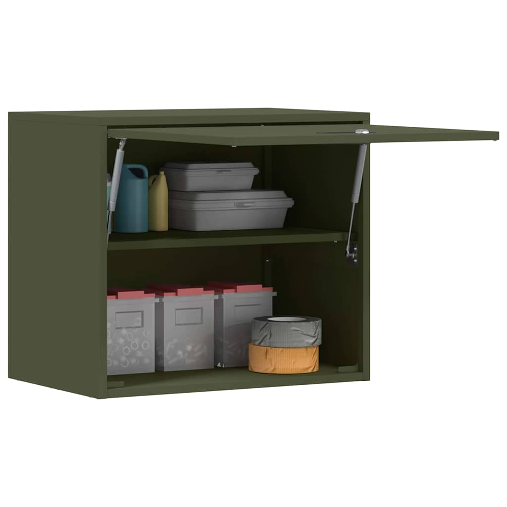Armadio a muro per garage Oliver verde 60 x 40 x 53 cm | homemem39