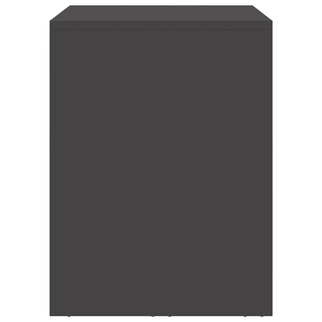 Armadio a muro per garage Nero 90 x 33 x 35 cm | homemem39