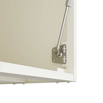 Armadio a muro per garage Bianco 80 x 33 x 35 cm | homemem39