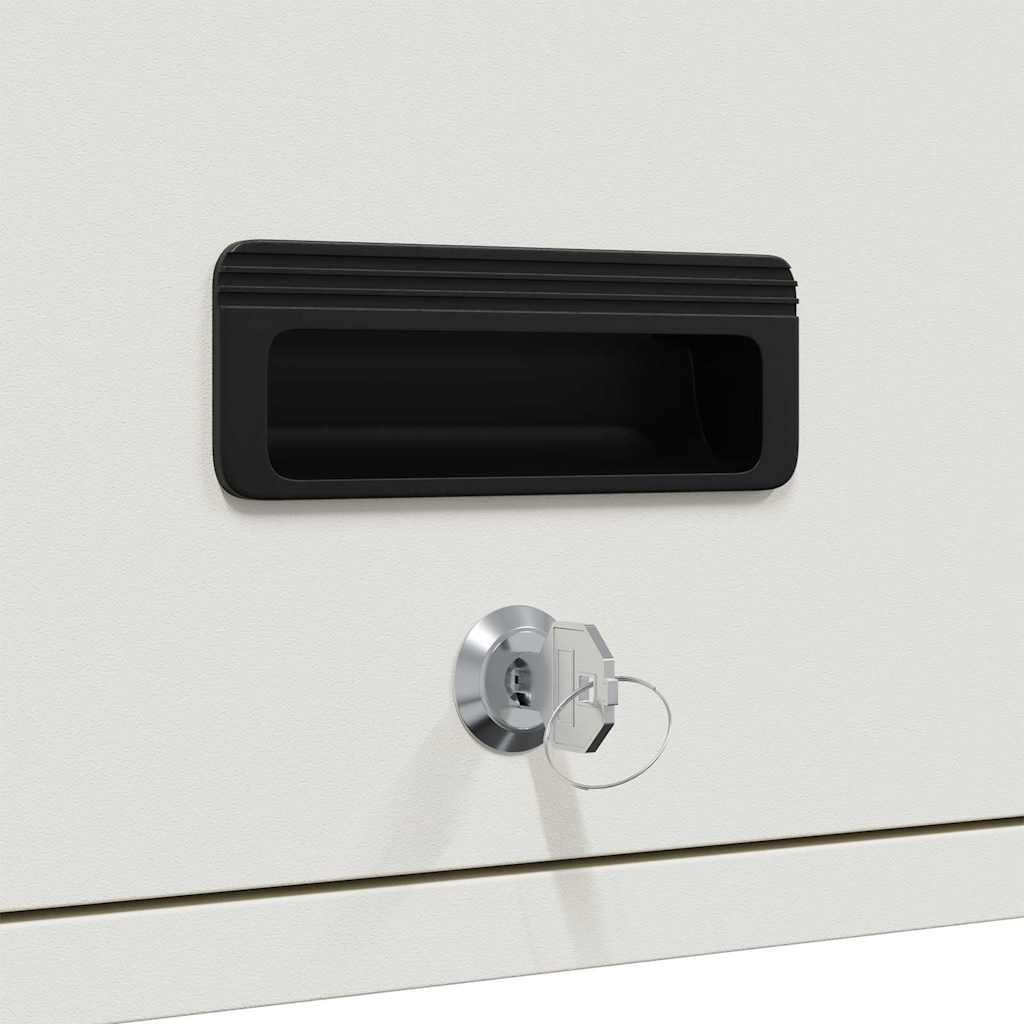 Armadio a muro per garage Bianco 80 x 33 x 35 cm