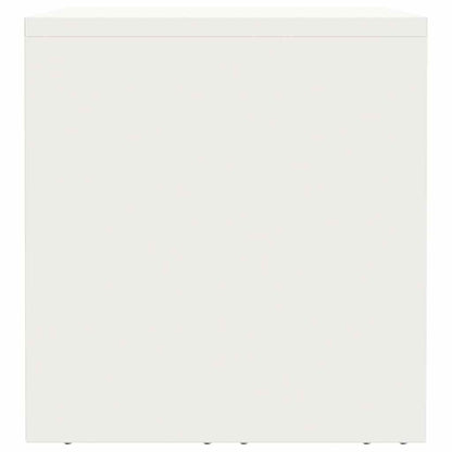 Armadio a muro per garage Bianco 80 x 33 x 35 cm