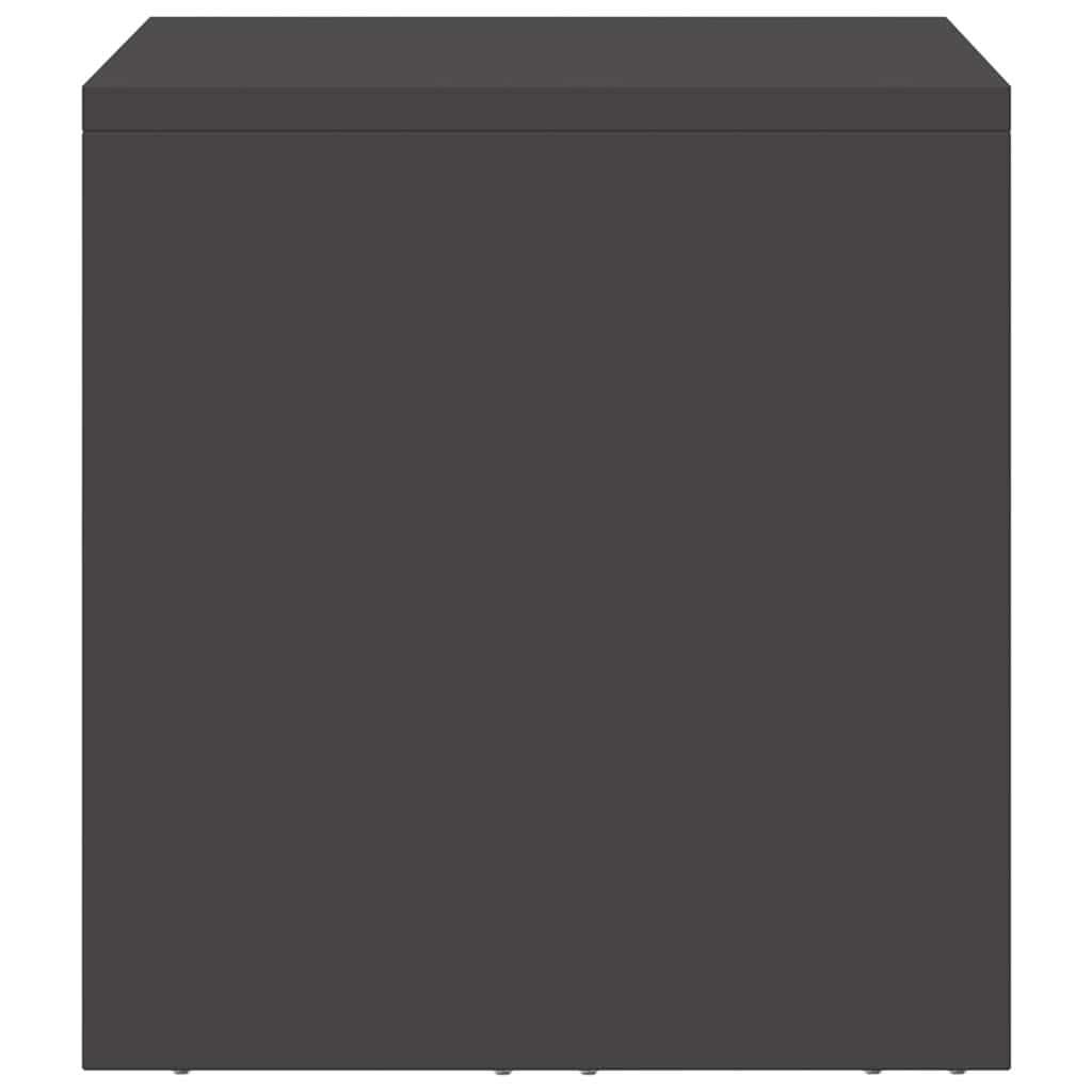 Armadio a muro per garage Nero 60 x 33 x 35 cm | homemem39