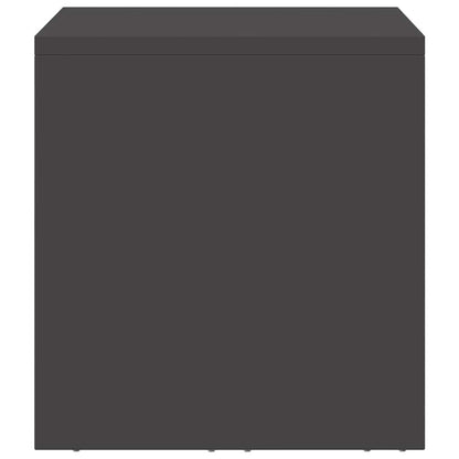 Armadio a muro per garage Nero 60 x 33 x 35 cm | homemem39