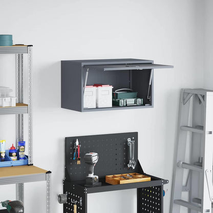 Armadio a muro per garage Antracite 60 x 33 x 35 cm | homemem39