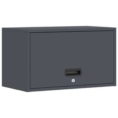 Armadio a muro per garage Antracite 60 x 33 x 35 cm | homemem39
