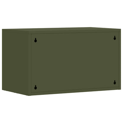 Armadio a muro per garage Oliver verde 60 x 33 x 35 cm