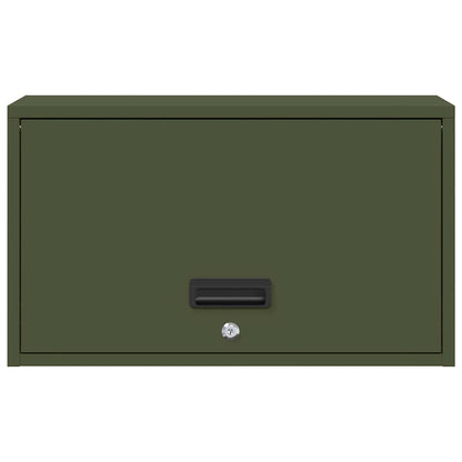 Armadio a muro per garage Oliver verde 60 x 33 x 35 cm | homemem39