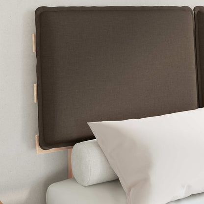 Letto con Testiera Rivestita Talpa 120 x 200 cm Pino massello | homemem39