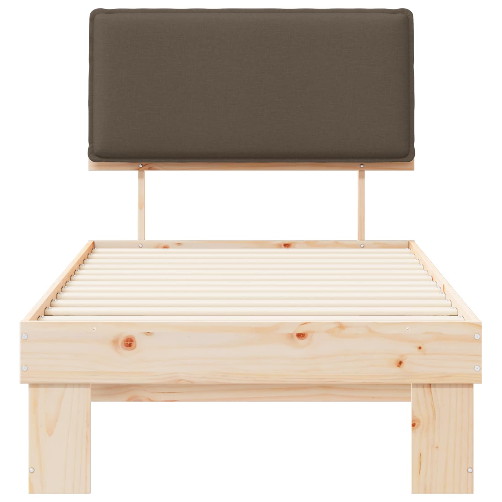 Letto con Testiera Rivestita Talpa 90 x 190 cm Pino massello | homemem39