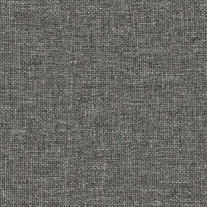 Letto con Testiera Rivestita Grigio chiaro 135 x 190 cm