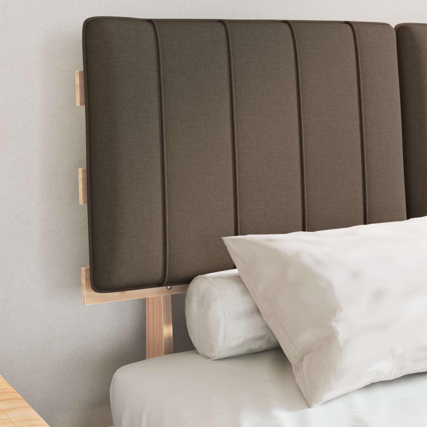 Letto con Testiera Rivestita Talpa 120 x 190 cm Pino massello | homemem39
