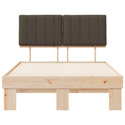 Letto con Testiera Rivestita Talpa 120 x 190 cm Pino massello | homemem39