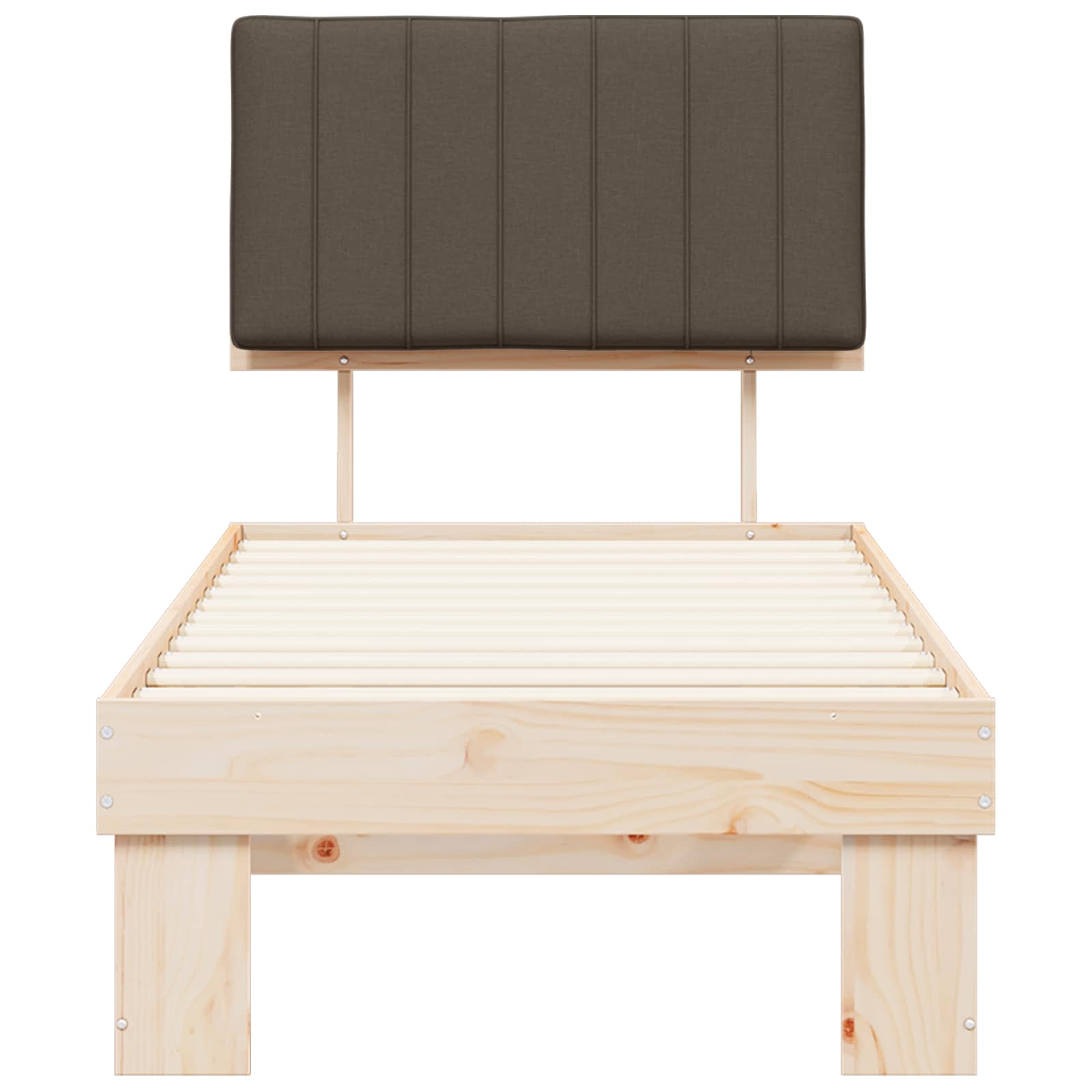 Letto con Testiera Rivestita Talpa 80 x 200 cm Pino massello | homemem39