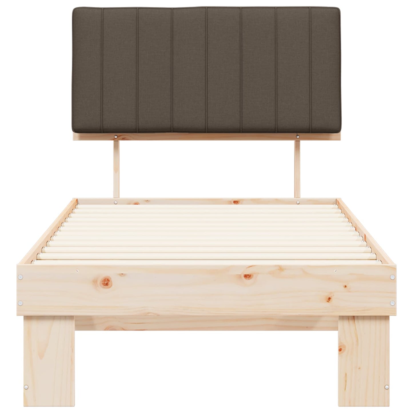 Letto con Testiera Rivestita Talpa 90 x 190 cm Pino massello | homemem39