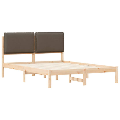 Letto con Testiera Rivestita Talpa 140 x 200 cm | homemem39